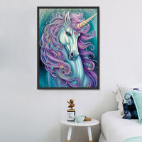 Licorne Diy Kits Acrylique Peintures Par Numéros Pour Adulte Enfant MJ1680