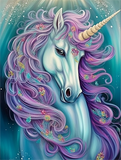 Licorne Diy Kits Acrylique Peintures Par Numéros Pour Adulte Enfant MJ1680