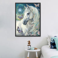 Licorne Diy Kits Acrylique Peintures Par Numéros Pour Adulte Enfant MJ1682