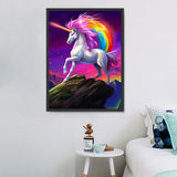 Licorne Diy Kits Acrylique Peintures Par Numéros Pour Adulte Enfant MJ1695