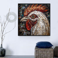 Poulet Diy Kits Acrylique Peintures Par Numéros Pour Adulte Enfant MJ1702