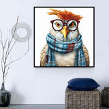 Poulet Diy Kits Acrylique Peintures Par Numéros Pour Adulte Enfant MJ1703