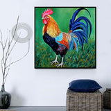Poulet Diy Kits Acrylique Peintures Par Numéros Pour Adulte Enfant MJ1705