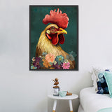 Poulet Diy Kits Acrylique Peintures Par Numéros Pour Adulte Enfant MJ1715