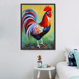 Poulet Diy Kits Acrylique Peintures Par Numéros Pour Adulte Enfant MJ1717