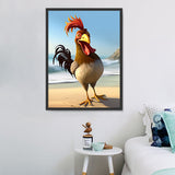Poulet Diy Kits Acrylique Peintures Par Numéros Pour Adulte Enfant MJ1722