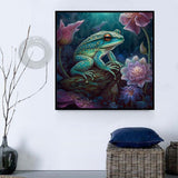 Grenouille Diy Kits Acrylique Peintures Par Numéros Pour Adulte Enfant MJ1912