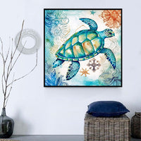 Tortue Diy Kits Peintures Par Numéros MJ1976