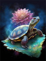 Tortue Diy Kits Peintures Par Numéros MJ1987