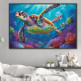 Tortue Diy Kits Peintures Par Numéros MJ1998