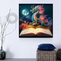 Dragon Diy Kits Acrylique Peinture Par Numéros Pour Adulte Enfant MJ2099