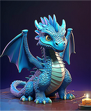 Dragon Diy Kits Acrylique Peinture Par Numéros Pour Adulte Enfant MJ2110