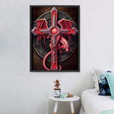 Dragon Diy Kits Acrylique Peinture Par Numéros Pour Adulte Enfant MJ2118