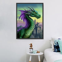 Dragon Diy Kits Acrylique Peinture Par Numéros Pour Adulte Enfant MJ2128