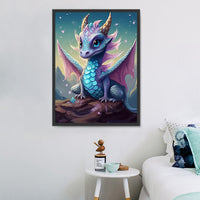 Dragon Diy Kits Acrylique Peinture Par Numéros Pour Adulte Enfant MJ2138