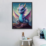 Dragon Diy Kits Acrylique Peinture Par Numéros Pour Adulte Enfant MJ2138