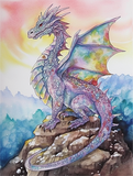 Dragon Diy Kits Acrylique Peinture Par Numéros Pour Adulte Enfant MJ2139