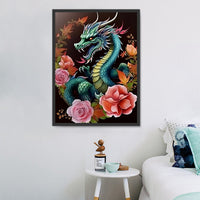 Dragon Diy Kits Acrylique Peinture Par Numéros Pour Adulte Enfant MJ2141