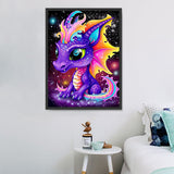 Dragon Diy Kits Acrylique Peinture Par Numéros Pour Adulte Enfant MJ2143