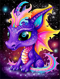 Dragon Diy Kits Acrylique Peinture Par Numéros Pour Adulte Enfant MJ2143