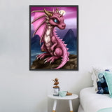 Dragon Diy Kits Acrylique Peinture Par Numéros Pour Adulte Enfant MJ2145
