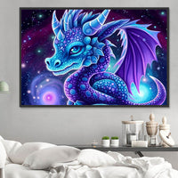 Dragon Diy Kits Acrylique Peinture Par Numéros Pour Adulte Enfant MJ2157