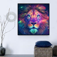 Lion Diy Kits Acrylique Peintures Par Numéros Pour Adulte Enfant MJ9172