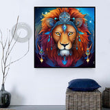 Lion Diy Kits Acrylique Peintures Par Numéros Pour Adulte Enfant MJ9175