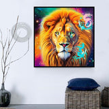 Lion Diy Kits Acrylique Peintures Par Numéros Pour Adulte Enfant MJ9179