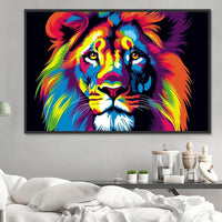 Lion Diy Kits Acrylique Peintures Par Numéros Pour Adulte Enfant MJ9198