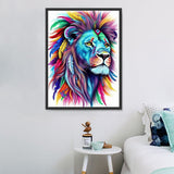 Lion Diy Kits Acrylique Peintures Par Numéros Pour Adulte Enfant MJ9215