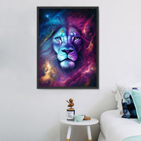 Lion Diy Kits Acrylique Peintures Par Numéros Pour Adulte Enfant MJ9225
