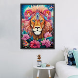 Lion Diy Kits Acrylique Peintures Par Numéros Pour Adulte Enfant MJ9235
