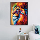 Lion Diy Kits Acrylique Peintures Par Numéros Pour Adulte Enfant MJ9239