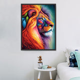 Lion Diy Kits Acrylique Peintures Par Numéros Pour Adulte Enfant MJ9240