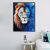 Lion Diy Kits Acrylique Peintures Par Numéros Pour Adulte Enfant MJ9241