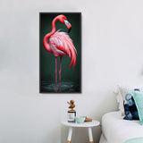 Flamant Diy Kits Acrylique Peintures Par Numéros Pour Adulte Enfant MJ9631