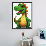 Dinosaure Diy Kits Acrylique Peintures Par Numéros Pour Adulte Enfant MJ9714