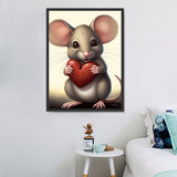 Souris Diy Kits Acrylique Peintures Par Numéros Pour Adulte Enfant MJ9731