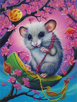 Souris Diy Kits Acrylique Peintures Par Numéros Pour Adulte Enfant MJ9733