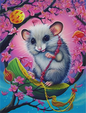 Souris Diy Kits Acrylique Peintures Par Numéros Pour Adulte Enfant MJ9733