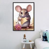 Souris Diy Kits Acrylique Peintures Par Numéros Pour Adulte Enfant MJ9735