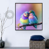 Oiseau Diy Kits Acrylique Peintures Par Numéros Pour Adulte Enfant MJ9904