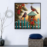 Oiseau Diy Kits Acrylique Peintures Par Numéros Pour Adulte Enfant MJ9908