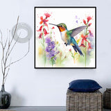 Oiseau Diy Kits Acrylique Peintures Par Numéros Pour Adulte Enfant MJ9912