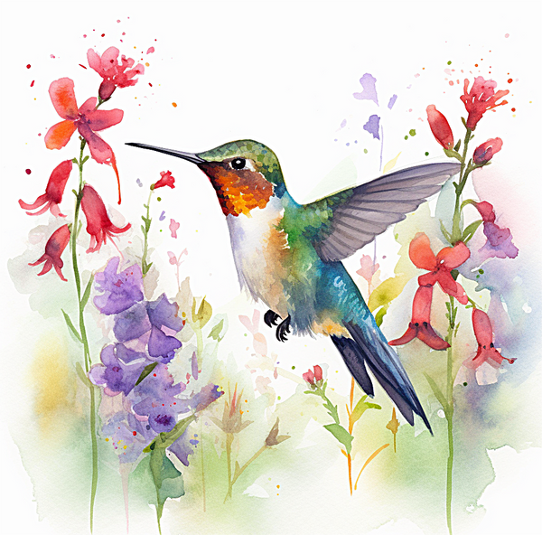 Oiseau Diy Kits Acrylique Peintures Par Numéros Pour Adulte Enfant MJ9912
