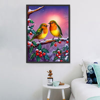 Oiseau Diy Kits Peintures Par Numéros MJ9961