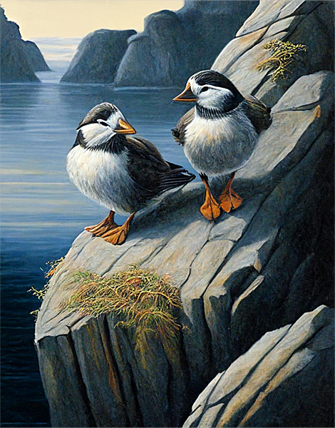 Oiseau Diy Kits Peintures Par Numéros MJ9965