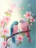 Oiseau Diy Kits Peintures Par Numéros MJ9972