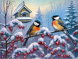 Oiseau Diy Kits Peintures Par Numéros MJ9976